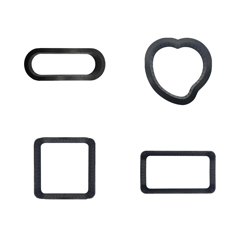 Квадратные прямоугольные Инструменты для выпечки в виде сердца пластиковые