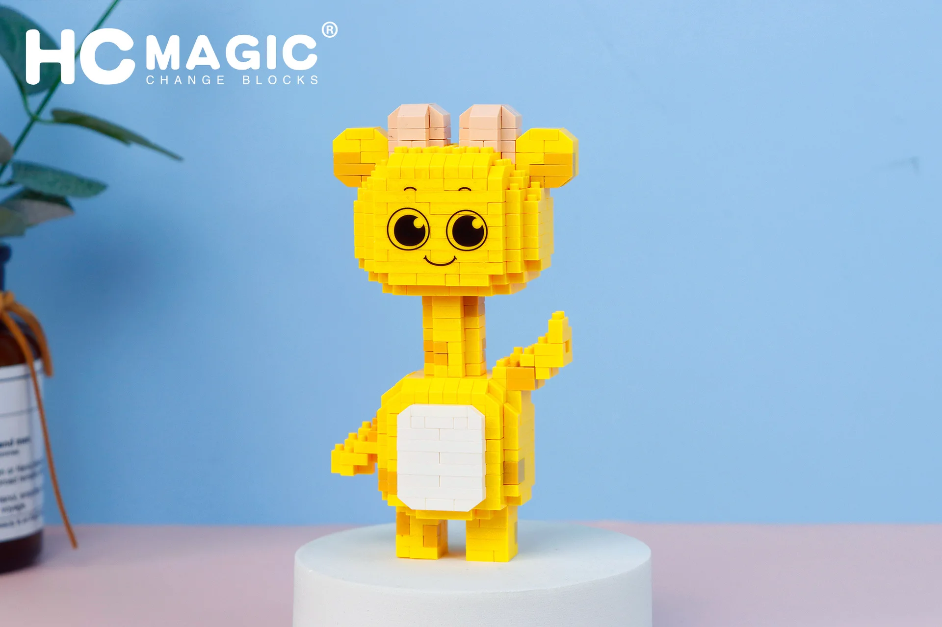

diamond building block bricks toys puzzle creative Variety of shapes giraffe anime figure for kids gift