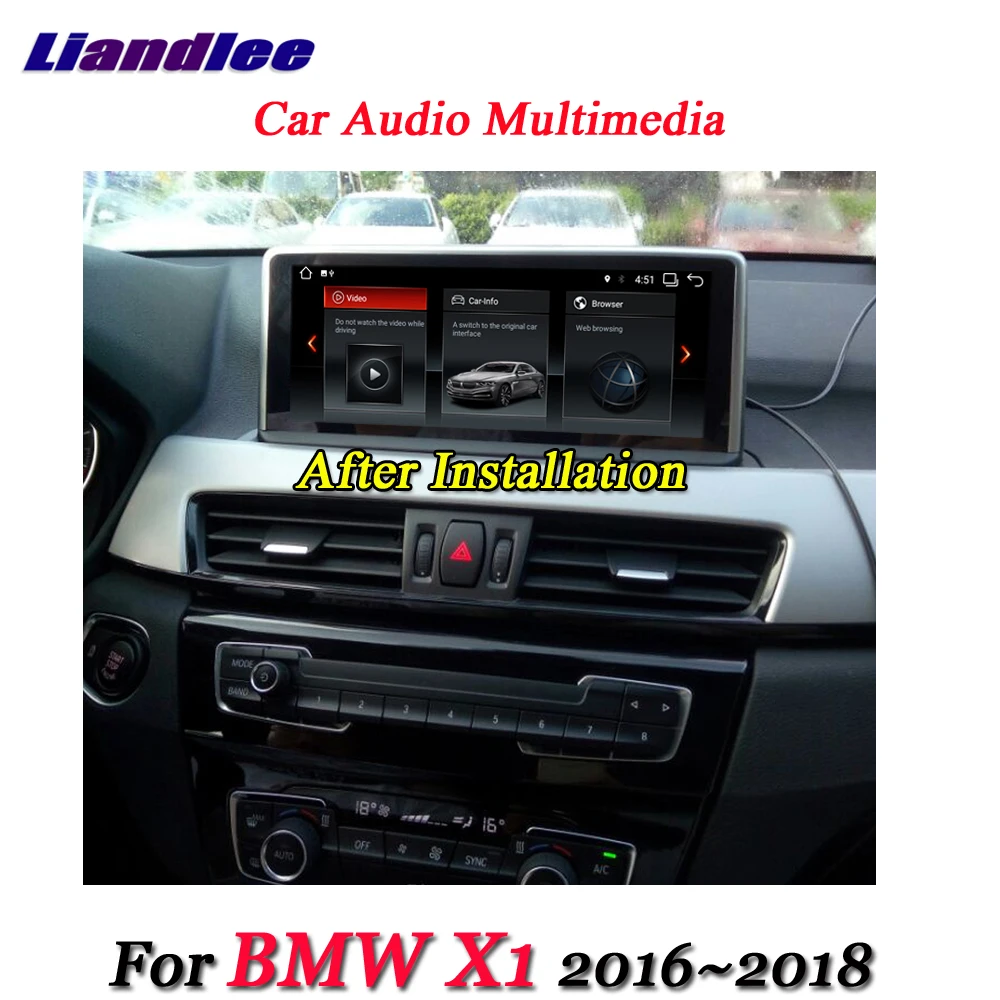 Для BMW X1 F48 2016-2018 оригинальная система EOV Android 10 0 плеер Мультимедиа Carplay Androidauto GPS