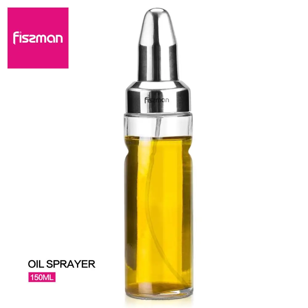 Распылитель оливкового масла FISSMAN 150 мл стеклянная бутылка для приготовления