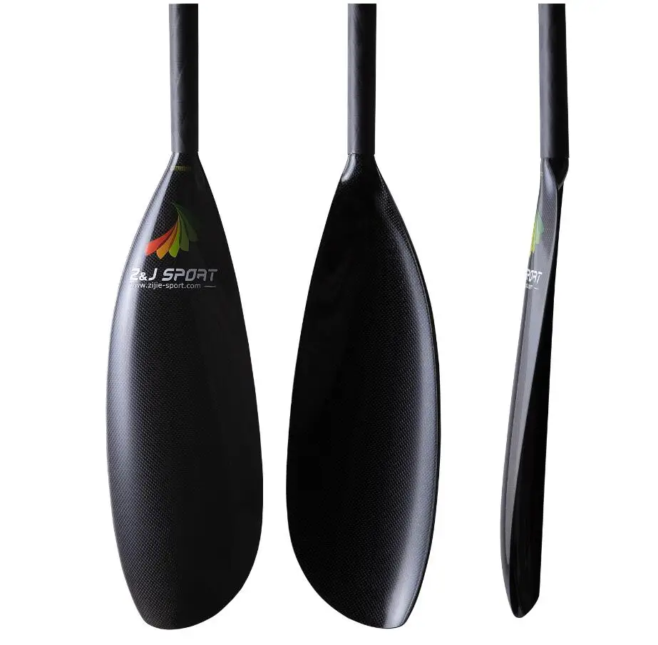 ZJ Спорт углеродного волокна гоночное крыло Epic среднего лезвия весло для байдарки