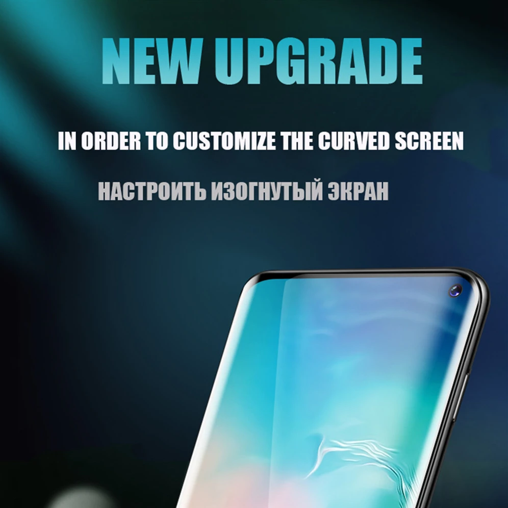 Полное покрытие из закаленного стекла для samsung Galaxy S8 s9 s10 Plus s7 edge Защита экрана Note 9