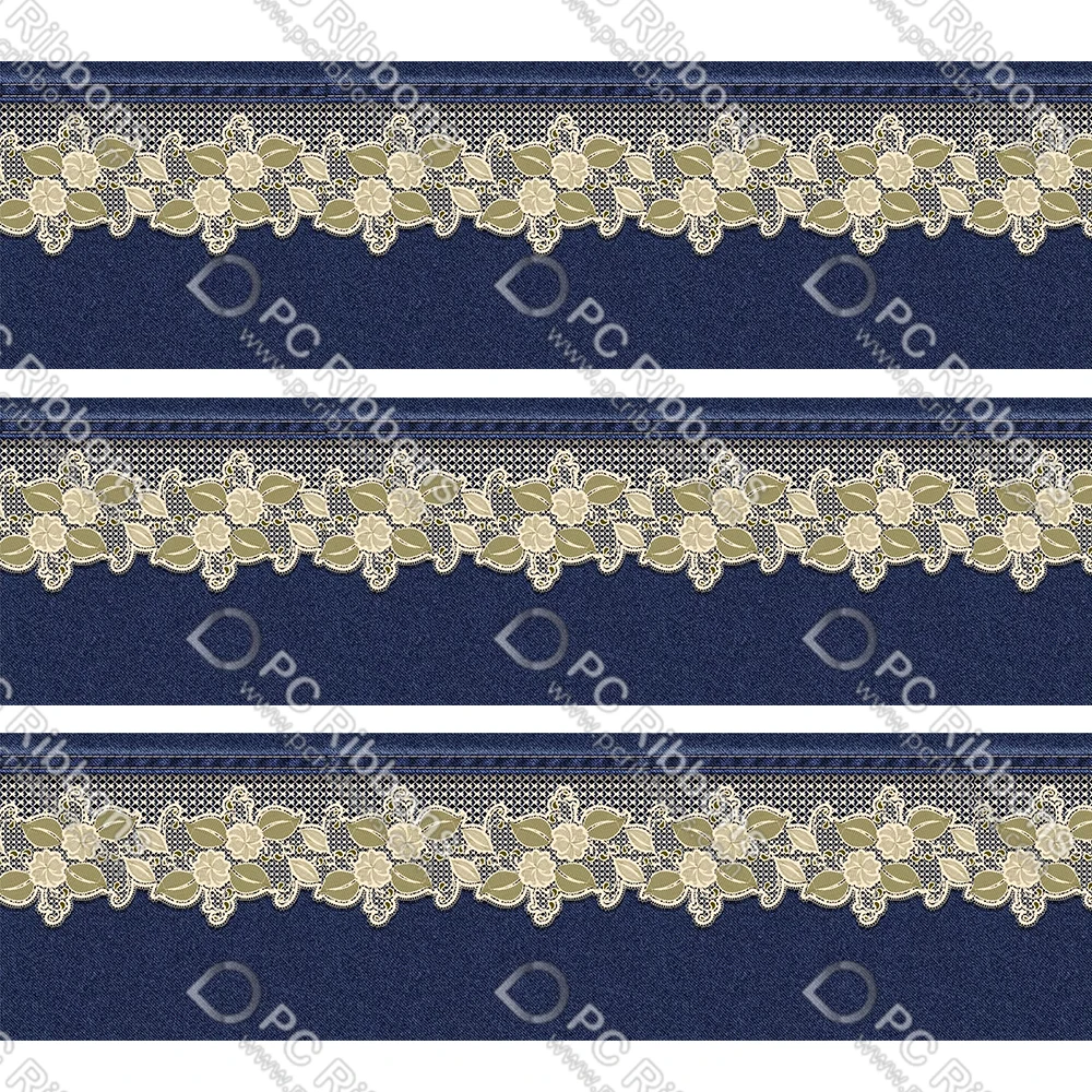 

16-75MM Lace Denim Printed Grosgrain&Sati&16MM Foe Ribbon DIY Handmade Materials Christmas Wedding Gift Wrap Tape 50yards