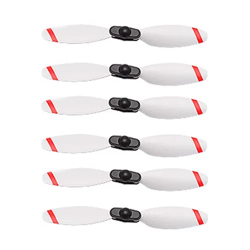 3pair SYMA W1 основные лопасти пропеллер gps Складная рукоятка FPV Дрон 1080P широкоугольный Радиоуправляемый квадрокоптер аксессуар - Цвет: 3pair
