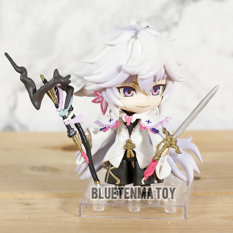 Игра FGO Fate Grand Order GSC Nendoroid 970-DX Кастер Мерлин цветок волшебник Ver ПВХ фигурка модель игрушки