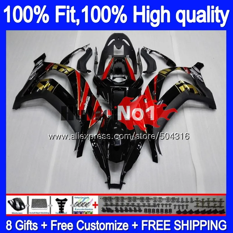 

Injection For KAWASAKI ZX 10R 1000CC ZX10R 11 12 13 14 15 74MC.3 ZX1000 CC ZX-10R 2011 2012 2013 2014 2015 Red black Fairing