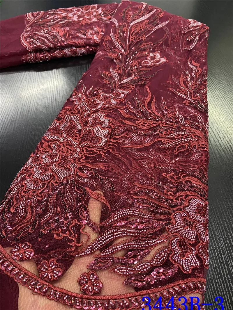 NIAI последние французские нигерийские шнурки ткани высокого качества ручной