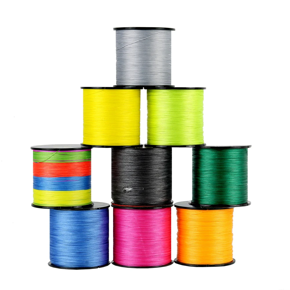 300m PE Multifilament Carp Spinning Braided Fishing Line 4 Strands for Spectra Braid Cord Bait Casting Wire Sea Rod Accessories | Спорт и