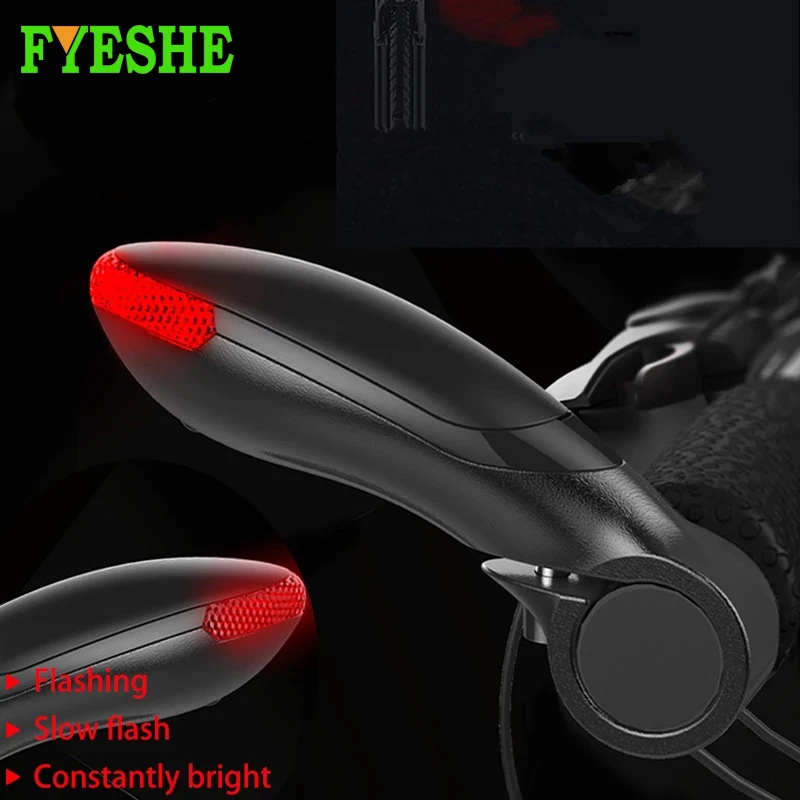 Фонарь на руль велосипеда водонепроницаемый яркий указатель поворота для