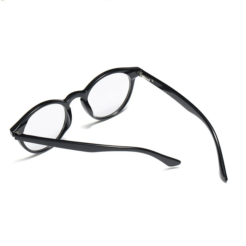 Классический дизайн круглые винтажные рисовые очки для ногтей оправа женские