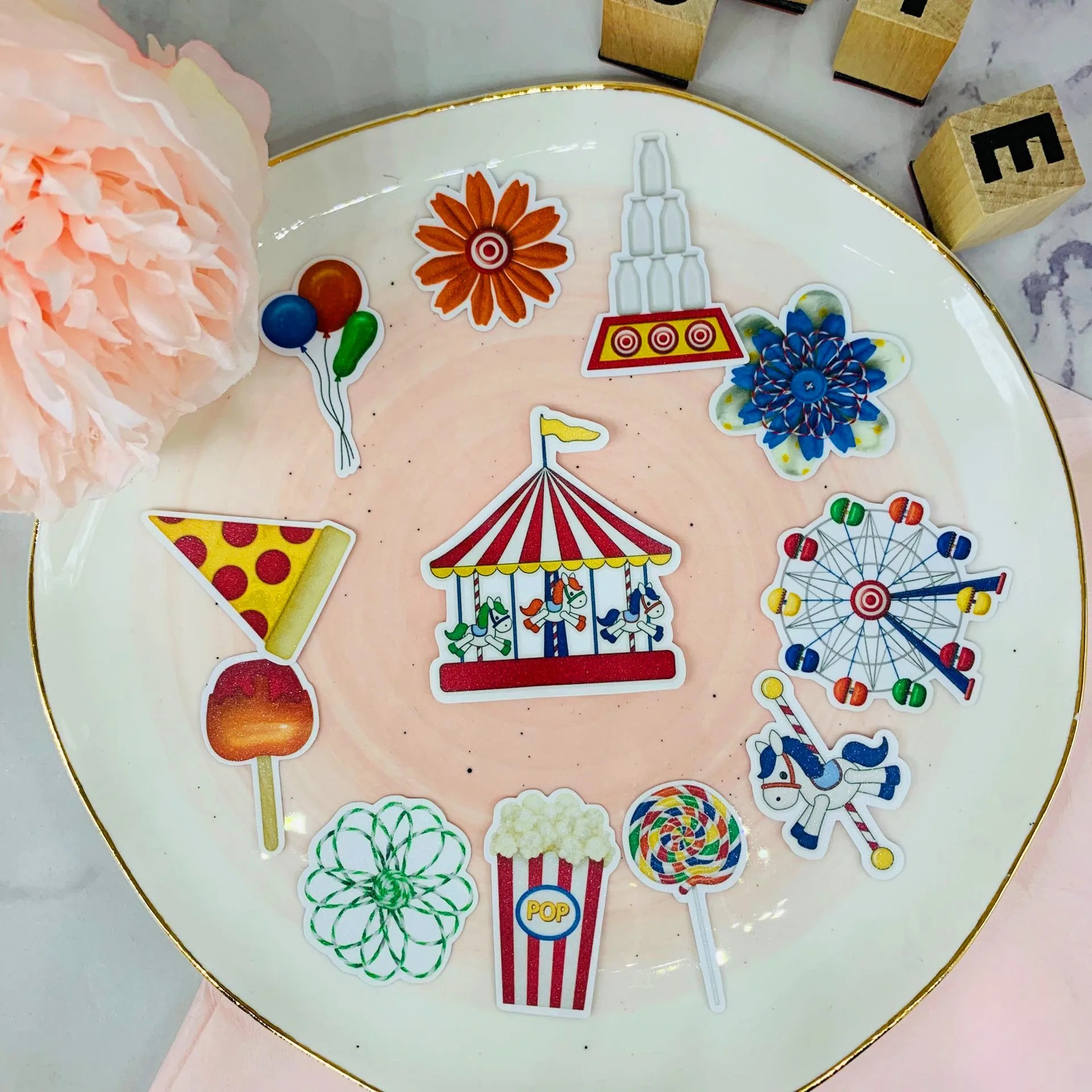 32 шт./компл. винтажная наклейка для игровой площадки мечты сделай сам Скрапбукинг