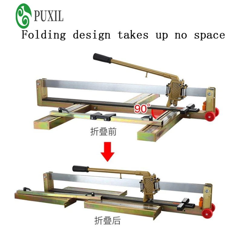 High-precision manual tile cutter push knife floor wall cutting machine 600mm | Инструменты