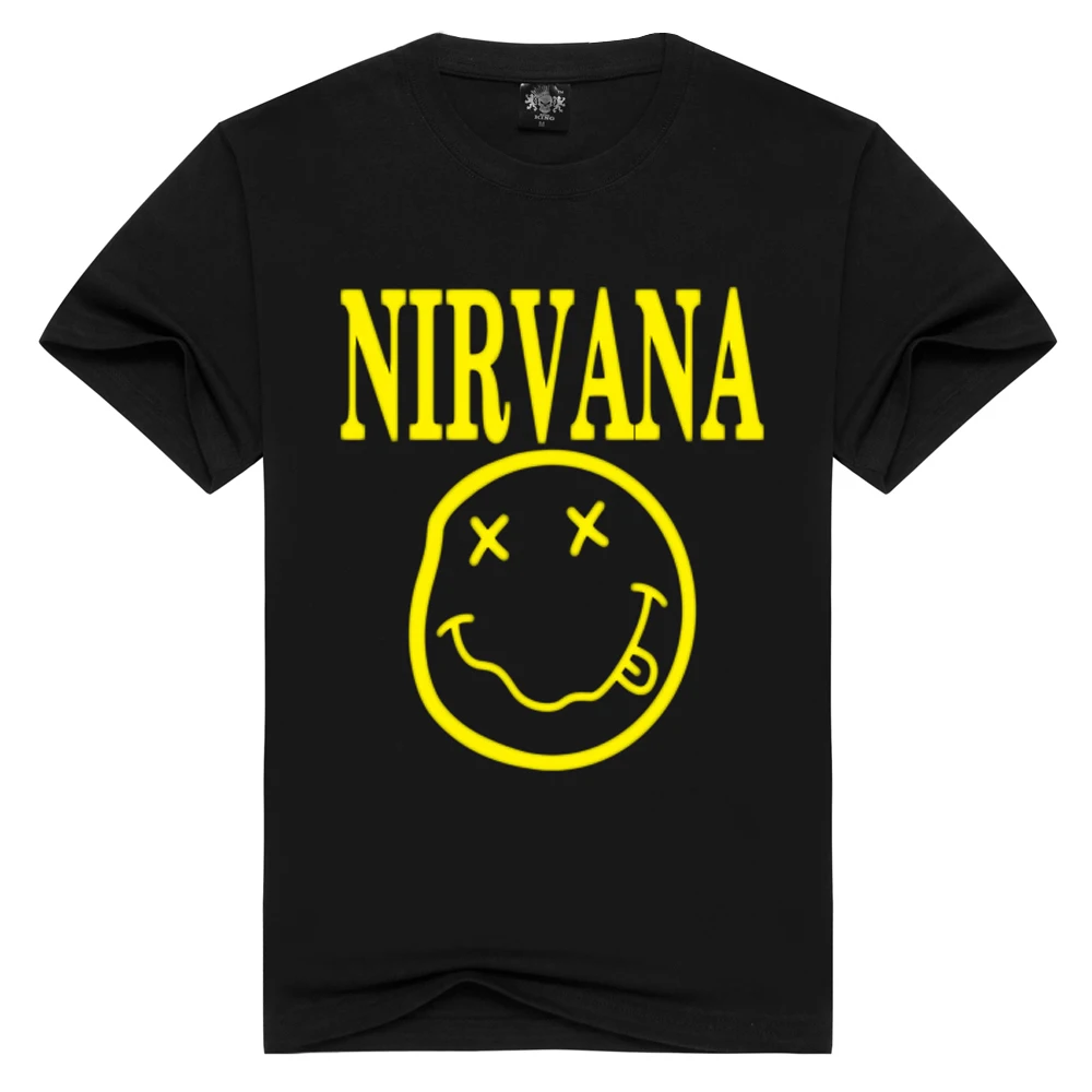 

Rock band men's and women's T-shirt printing T-shirt O-neck short-sleeved loose T-shirt fashion top