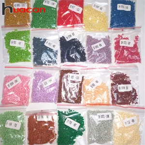 Набор для алмазной вышивки, 447 цветов, круглыеквадратные Стразы Huacan DMC аксессуары для рисования