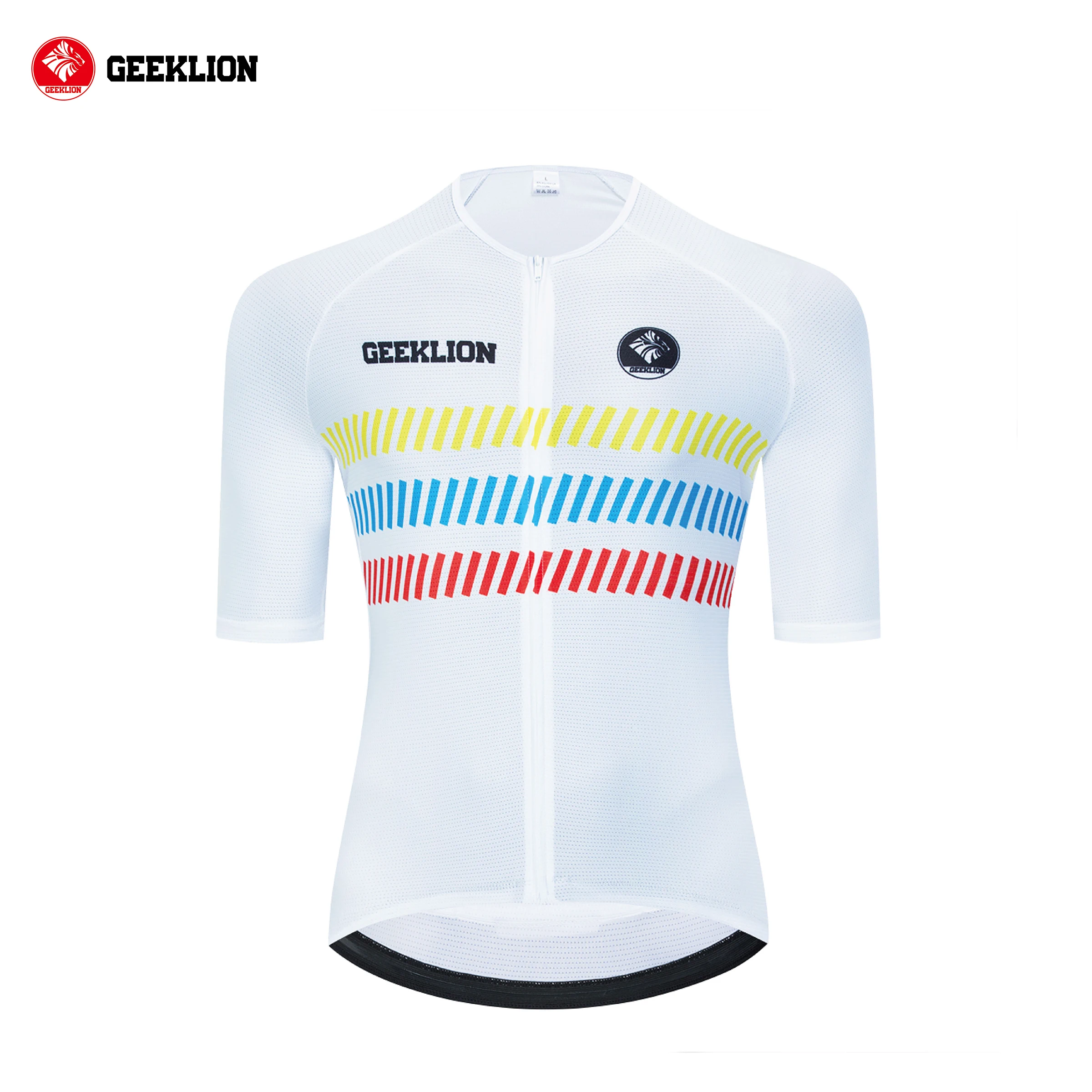 Велосипедная Джерси Geeklion дышащая летняя одежда с коротким рукавом для езды на