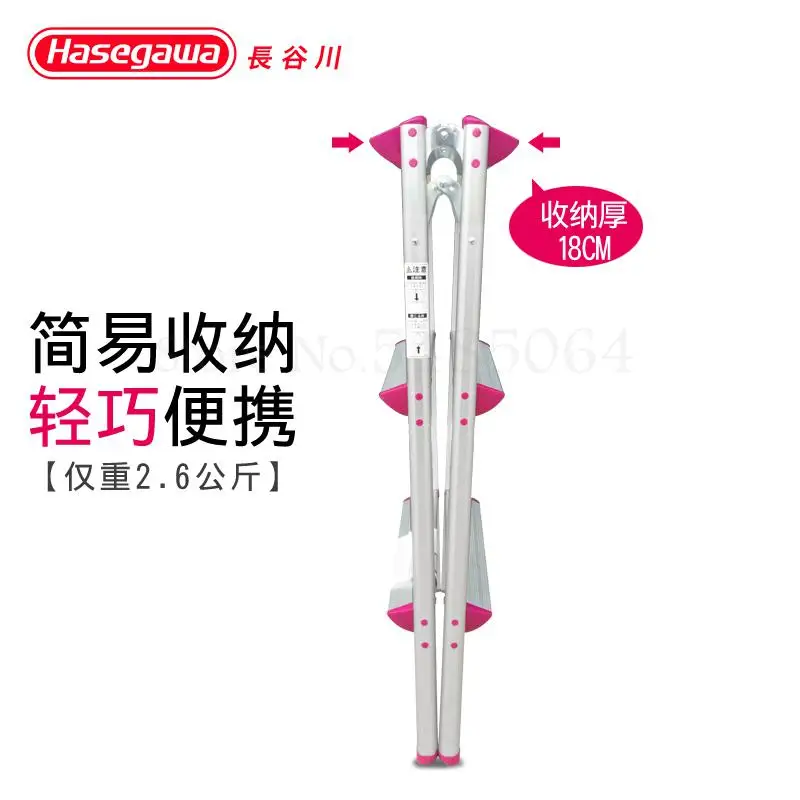 Складная лестница для дома толстая алюминиевая в елочку портативный стул