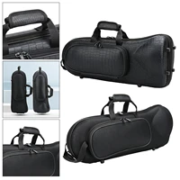 trumpet hard cases mute bag pocket trombone storage carrying protector w strap for brass instrument