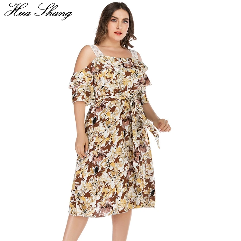 Женское пляжное платье макси 5XL размера плюс летнее кружевное с открытыми