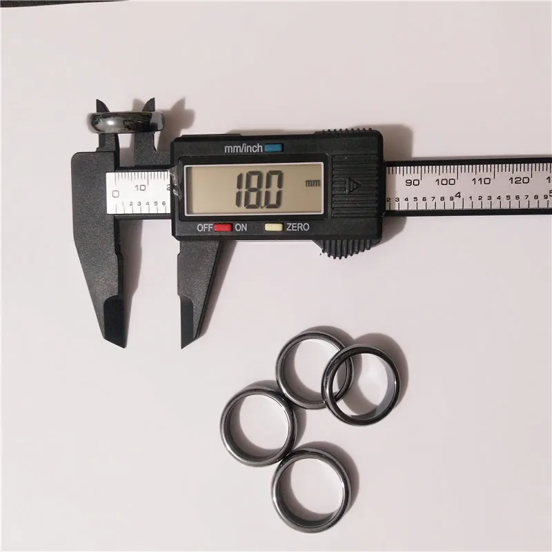 2021 Новинка Готический стиль Гематита пара кольцо для Для женщин мужские черные