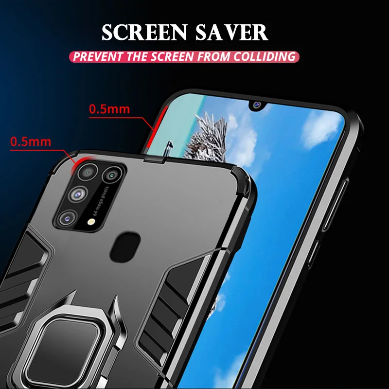 Противоударный чехол для Samsung Galaxy противоударный с подставкой телефона M01 Core M11 M21