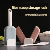 vertical rice spoon household automatic opening and closing dust proof cover set rice spoon storage box wall mounted design