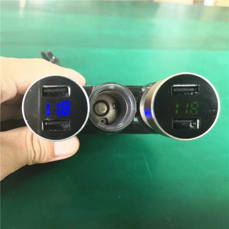 SX05 автомобильное зарядное устройство с цифровым дисплеем новое молоток