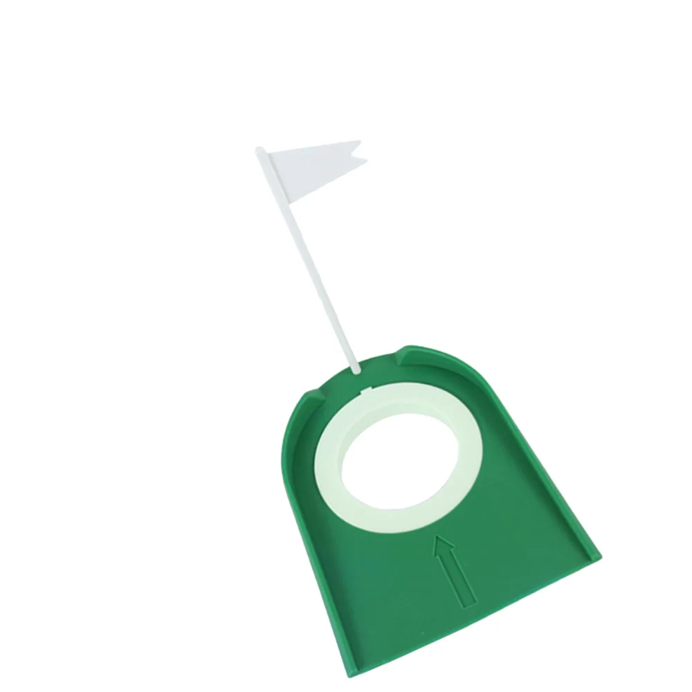 

Portable Putting Cup Regulation Putting Cup Hole Putter Practice Trainer Aid Flag Indoor Outdoor Practice Training Suppl