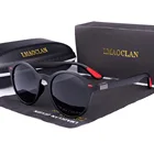 Солнцезащитные очки унисекс, Круглые, Поляризованные, для вождения, UV400, TR90