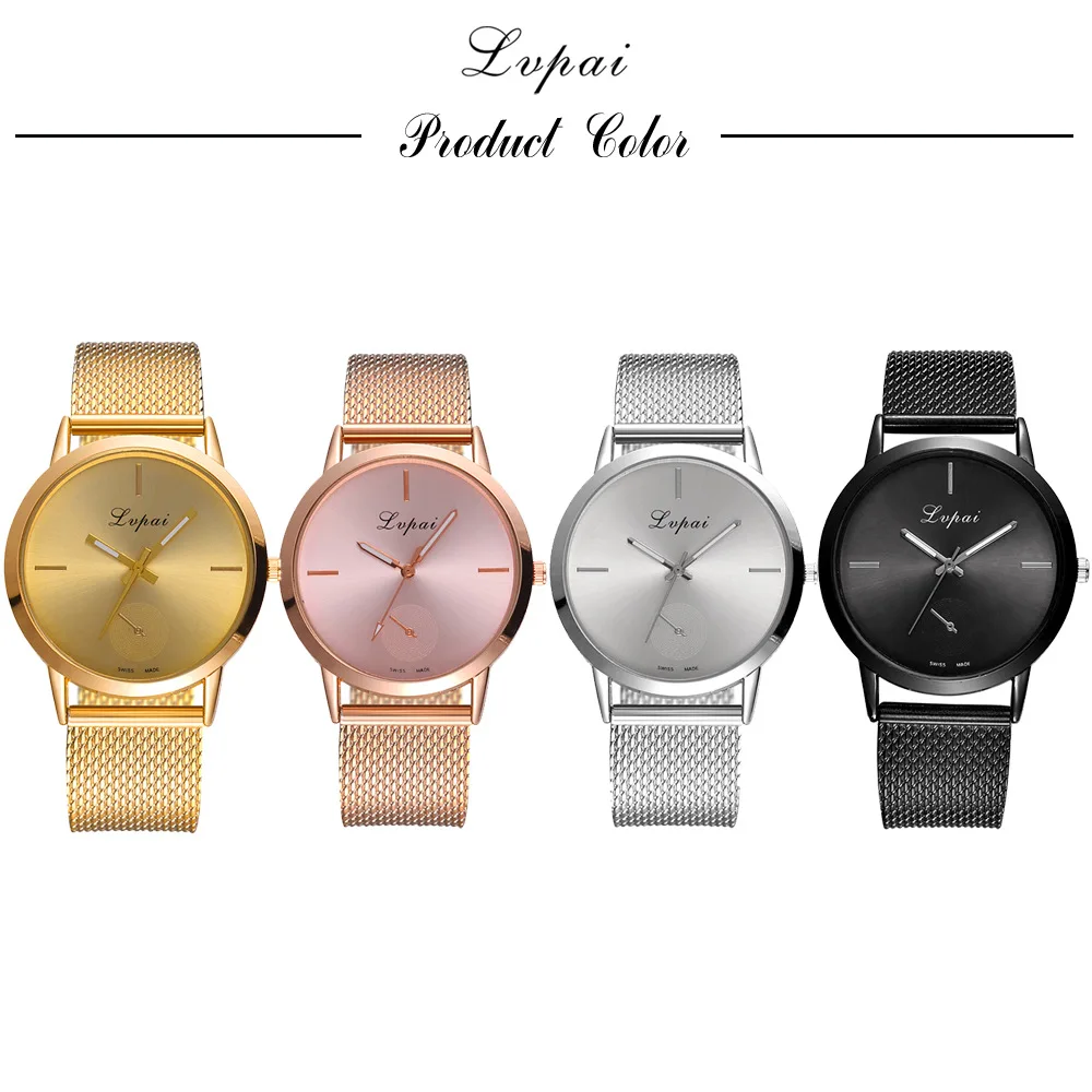 

Hot Fashion Women Quartz Watch Luxury High Hardness Glass Mirror Mesh Belt Wrist Watches Female Clocks Relogio Feminino Reloj