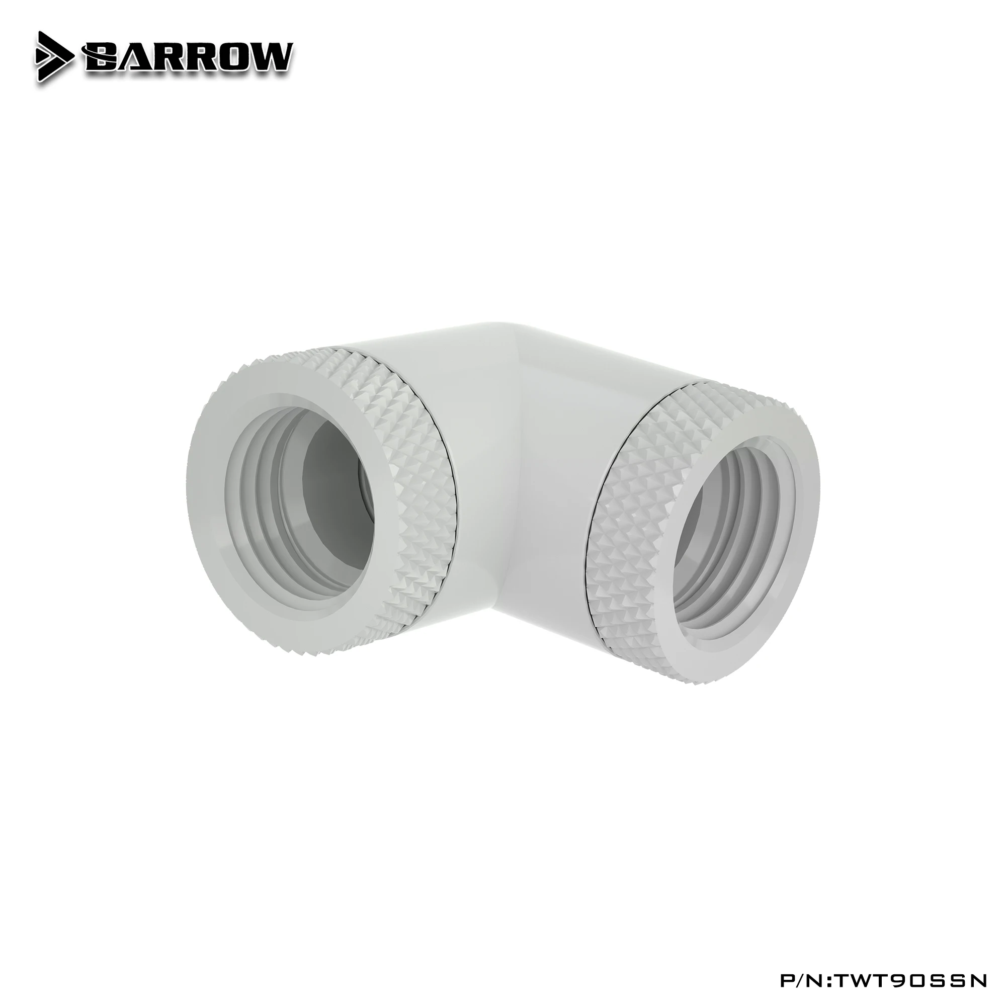 Barrow G4 / 1 bright silver black 90 degree double inner teeth rotation adapter 360 Rotary Fitting TWT90SSN | Компьютеры и офис