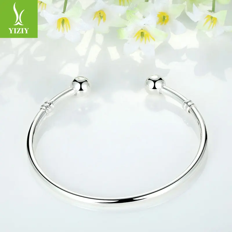 Женский браслет цепочка серебристого цвета с подвеской лобстером|bracelets & bangles|cuff