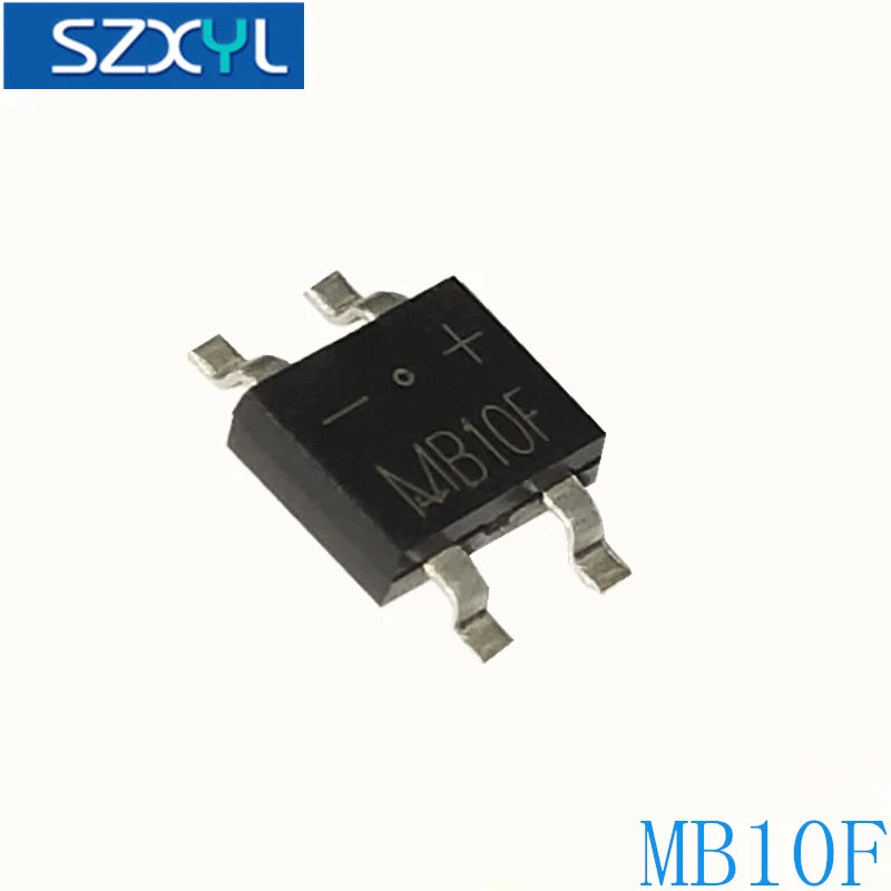 

MB10F посылка SOP-4 0.8A 1000V SMD выпрямительный мост с стабильным качеством