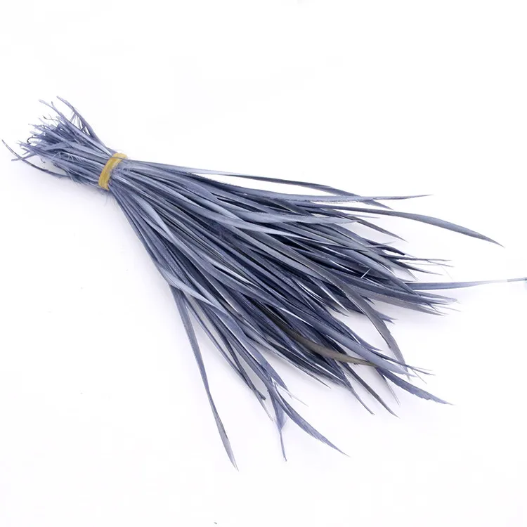 50 шт./лот наращивание волос черного цвета одноцветные турецкие гусиные перышки