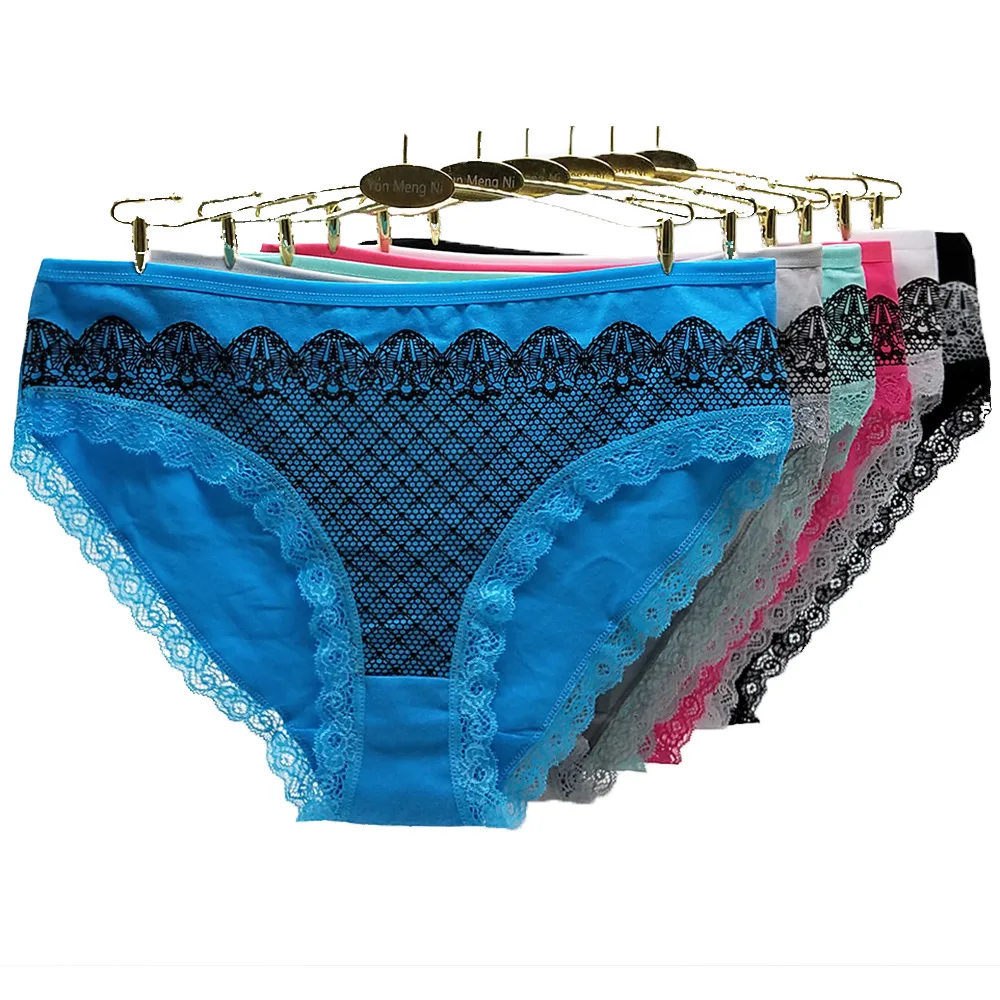 4 шт./лот, большие размеры 2XL/3XL/4XL, женские трусики, нижнее белье, нижнее белье из хлопка, дамские трусики для мам, нижнее белье большого размера 89255 - Цвет: 89359  MIX COLORS