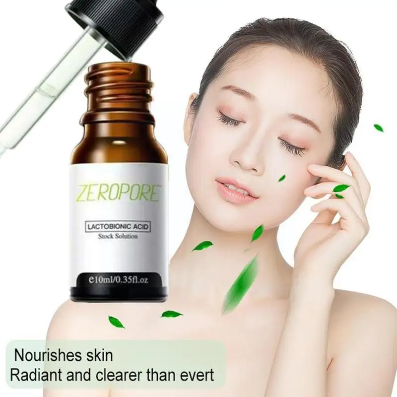 

Lactobionic Acid Serum Zero Pore Lactobionic Acid Essence Instant Pores Serum Wrinkle Reduce Minimize Anti Skin Perfection