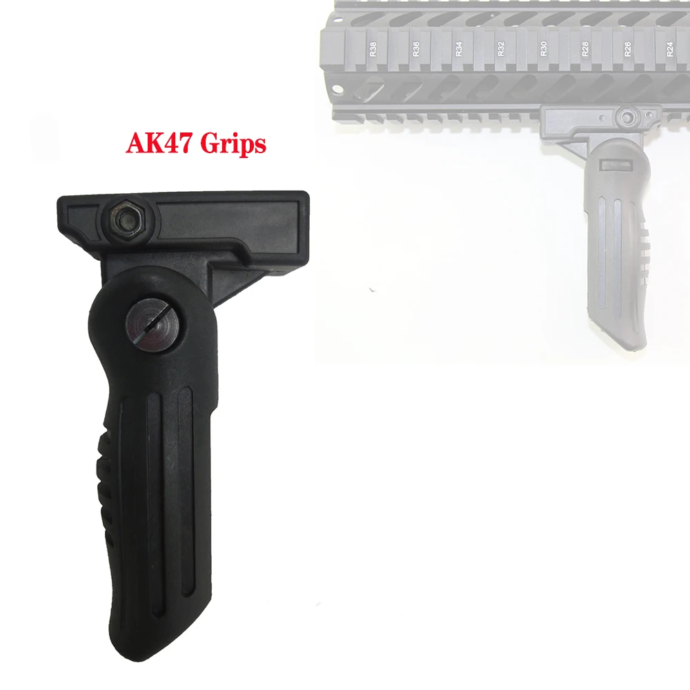 

TOtrait Tactical Foregrip Handle Grip Polymer Folding Grip Handle For 20 mm Picatinny Rail Vertical Grip Hunting Accessories