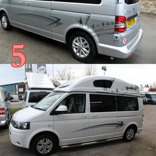 Автомобильные наклейки для Volkswagen Caravelle T5 T6 внешние декоративные MPV
