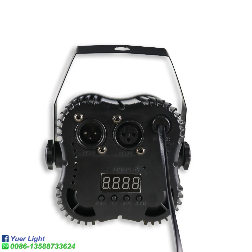 Миниатюрный светодиодный светильник RGBW сценическое освещение для свадьбы