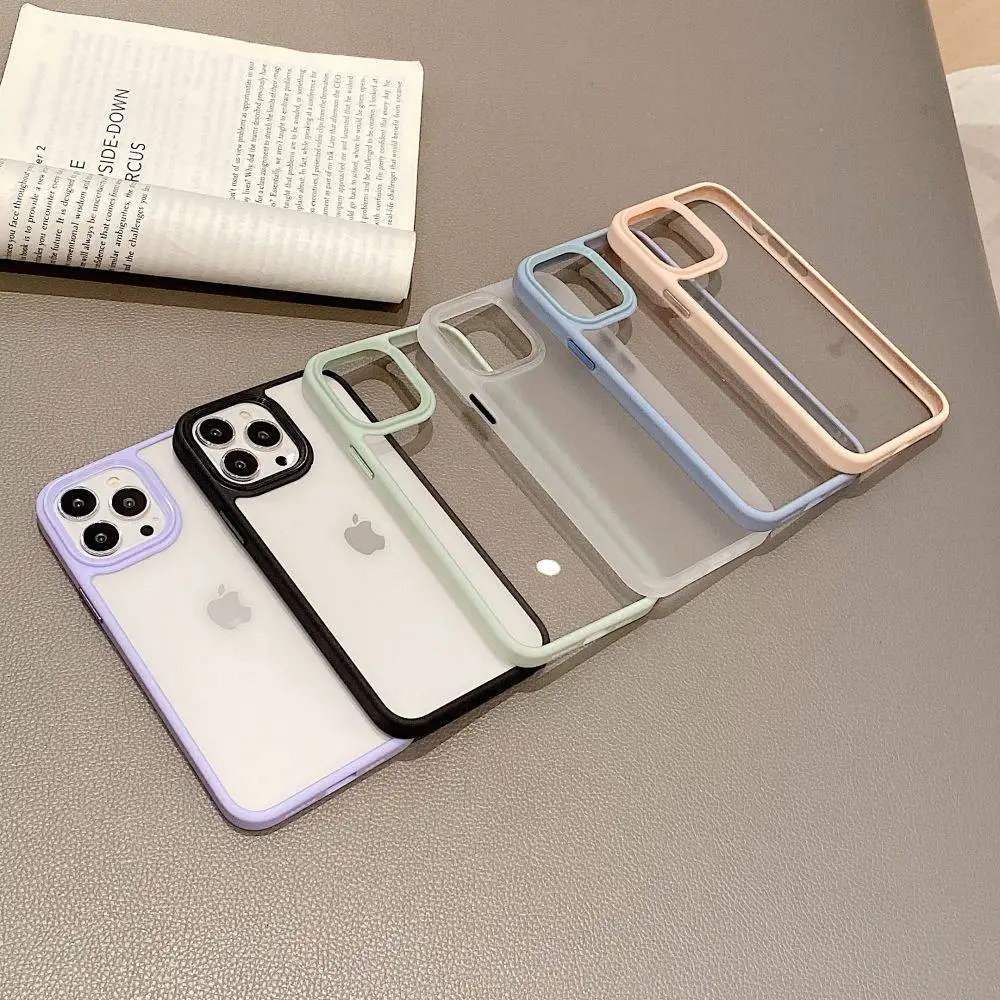 Акриловый прозрачный чехол для iPhone 13 Pro Max 12 13Pro 11pro | Мобильные телефоны и