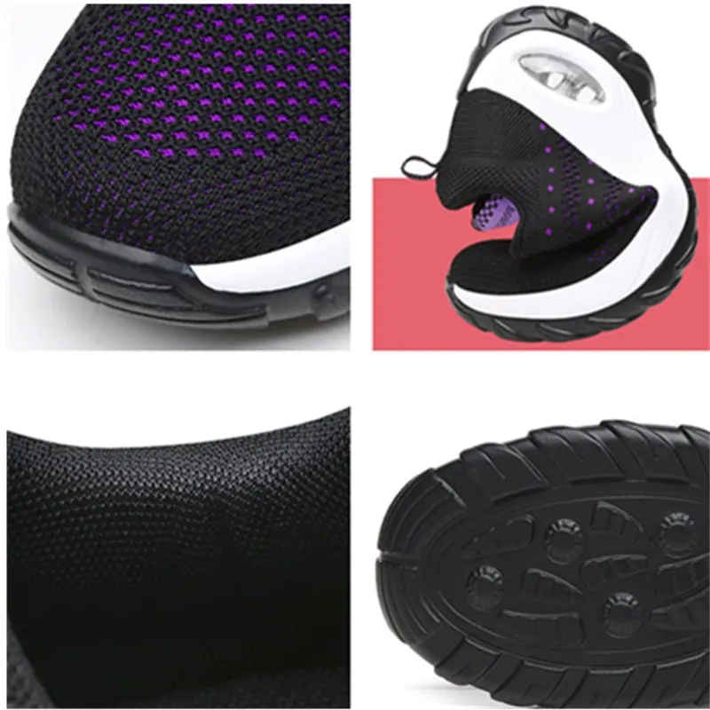 Женская обувь для бега увеличивающая рост Дышащие Прогулочные кроссовки