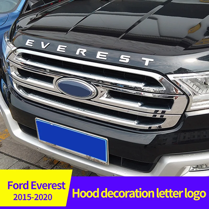 

Car hood trim Car hood logo Car Styling FRONT HOOD BONNET GRILL LIP MOLDING COVER TRIM BAR For Ford Everest