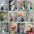 Алмазная картина 5D Цветы бриллианта