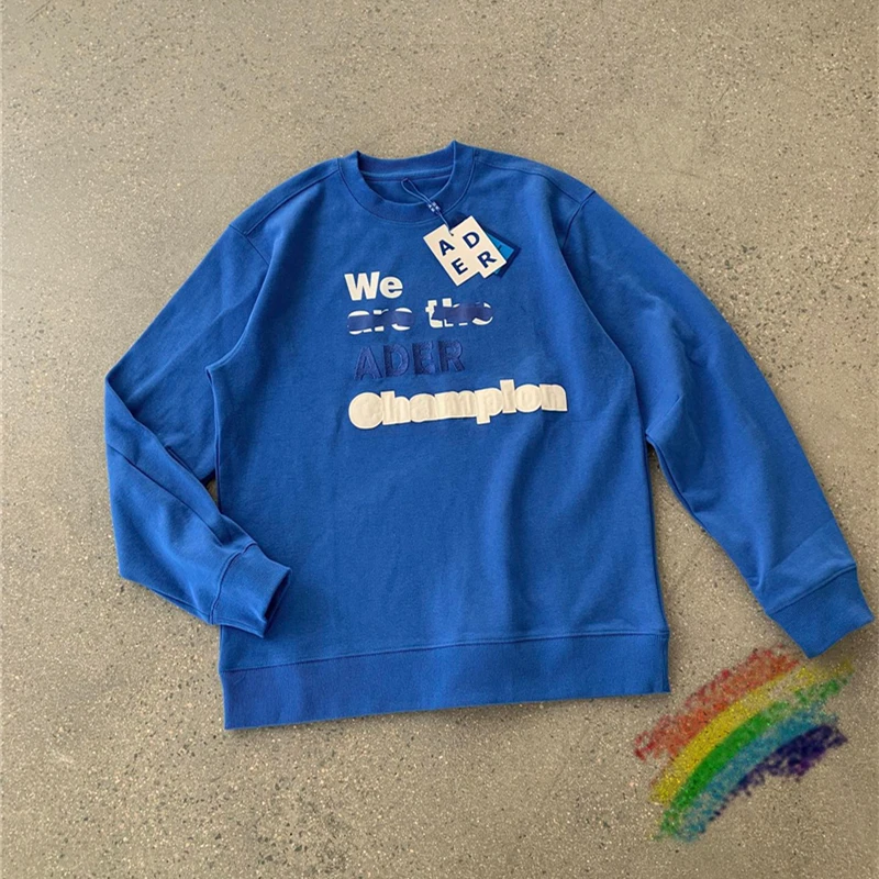 

2021FW We Are The ADER ERROR Sweatshirts Men Women 1:1 High-Quality Crewneck Adererror Hoodie