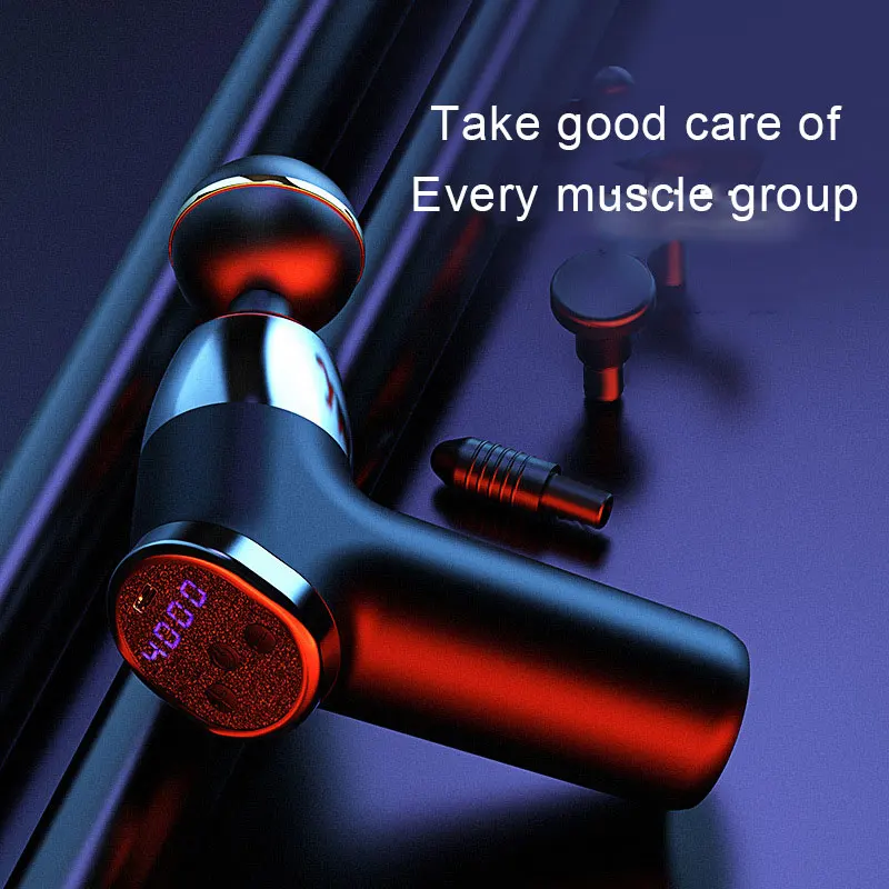 

Fascia Muscle Massager Relaxer Massage Fitness Electric Silent Muscle Deep Massage Machine Mini Multi-Function B2Cshop
