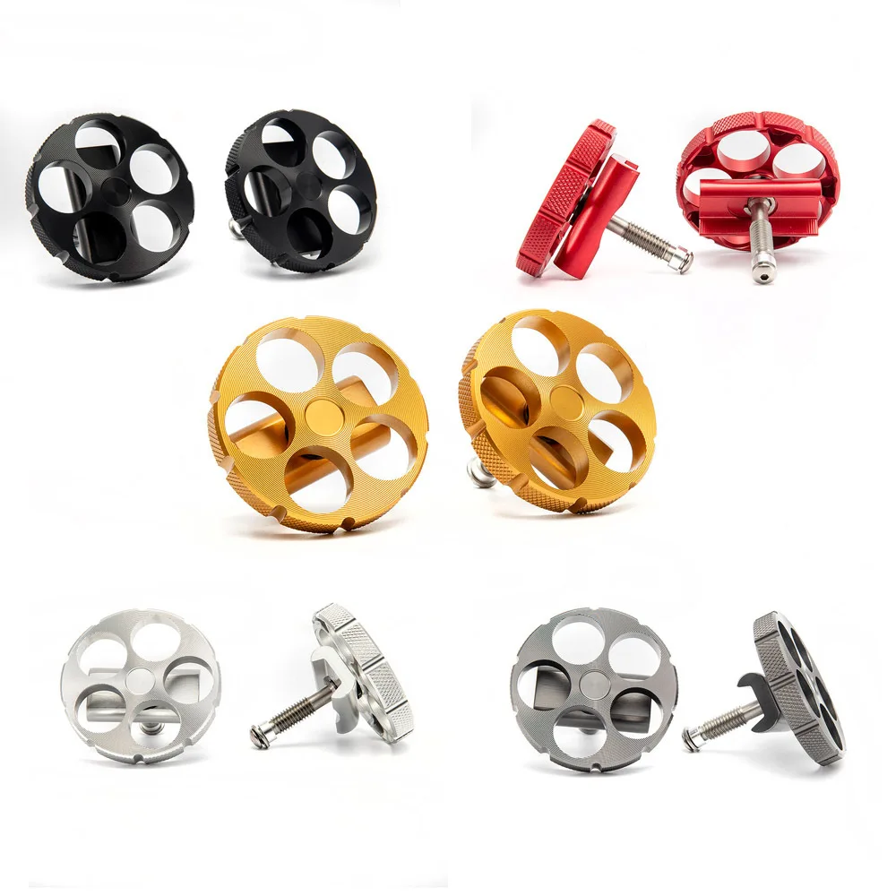 Одна пара шарнирных зажимов ACRZ и рычагов для складного велосипеда Brompton | Спорт