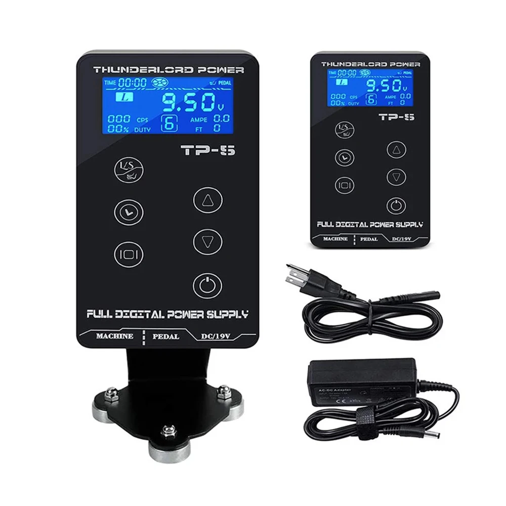 Татуировка Питание цифровой ЖК дисплей сенсорный Экран татуировки для катушки и