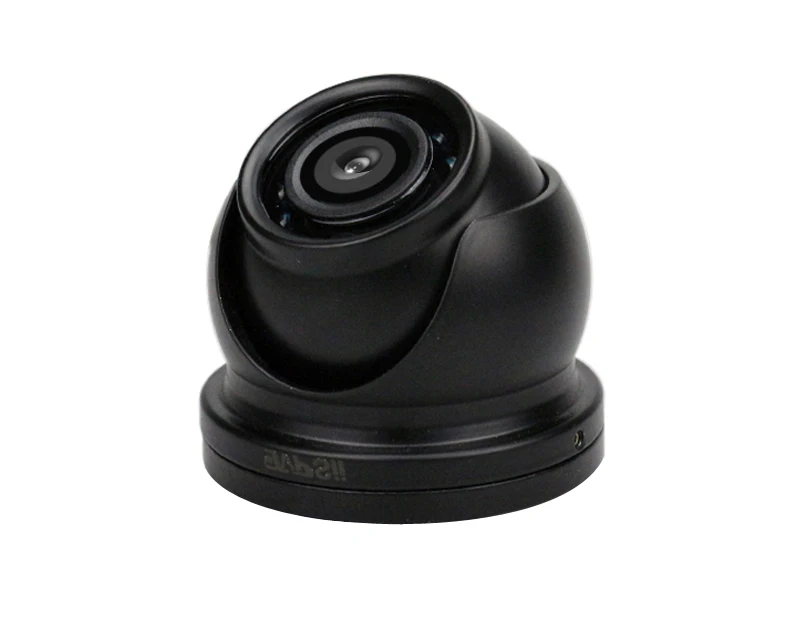 5mp/4mp/2 м 12 шт. Инфракрасные светодиоды IP66 черный металл Водонепроницаемый мини AHD купольные формы полусфера CCTV камера видеонаблюдения