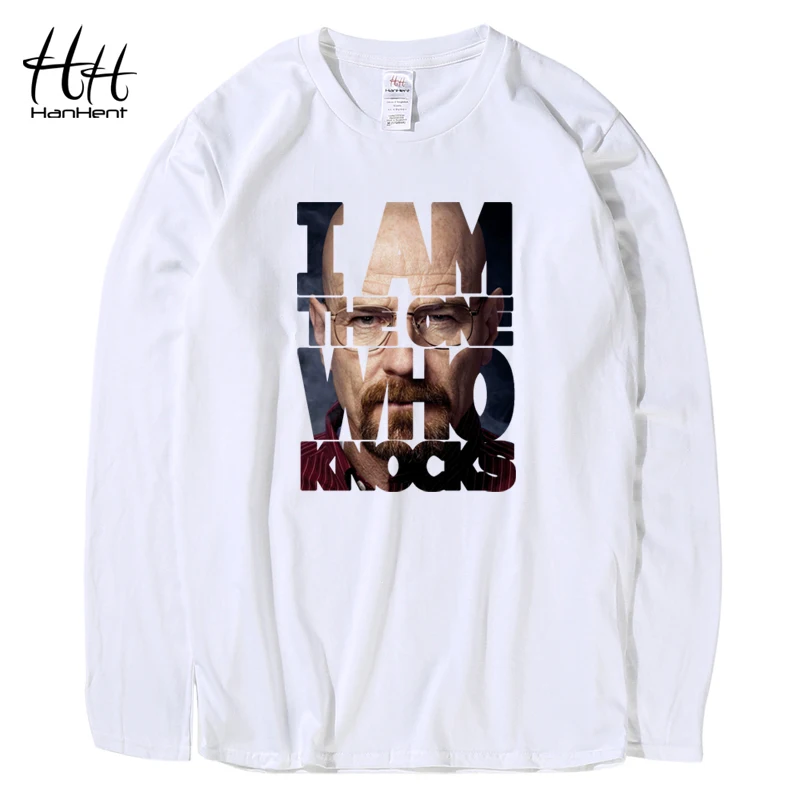 HanHent Модные мужские футболки Heisenberg Camisetas Hombre топы с коротким рукавом хлопковые