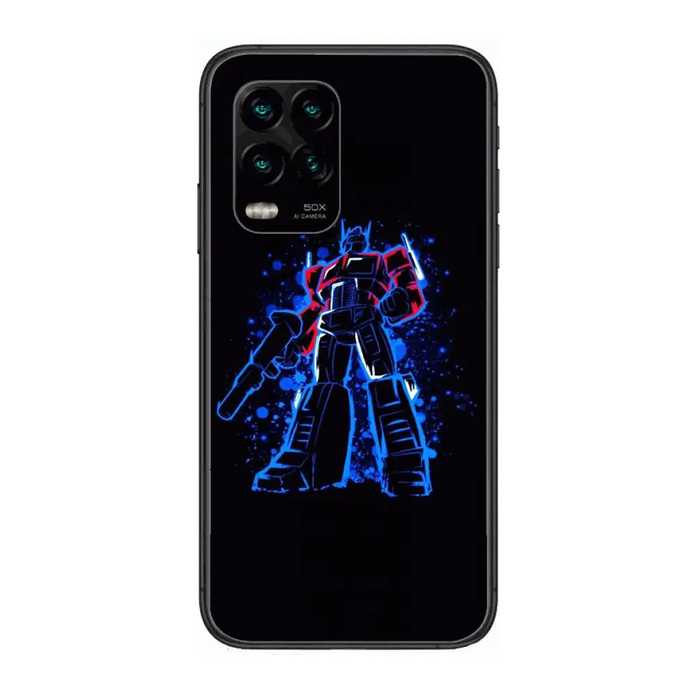 

Transformers Boutique Phone Case For xiaomi Redmi Note 9S 8 7 6 5 A Pro T Anime Black Cover Silicone Back Pretty senior
