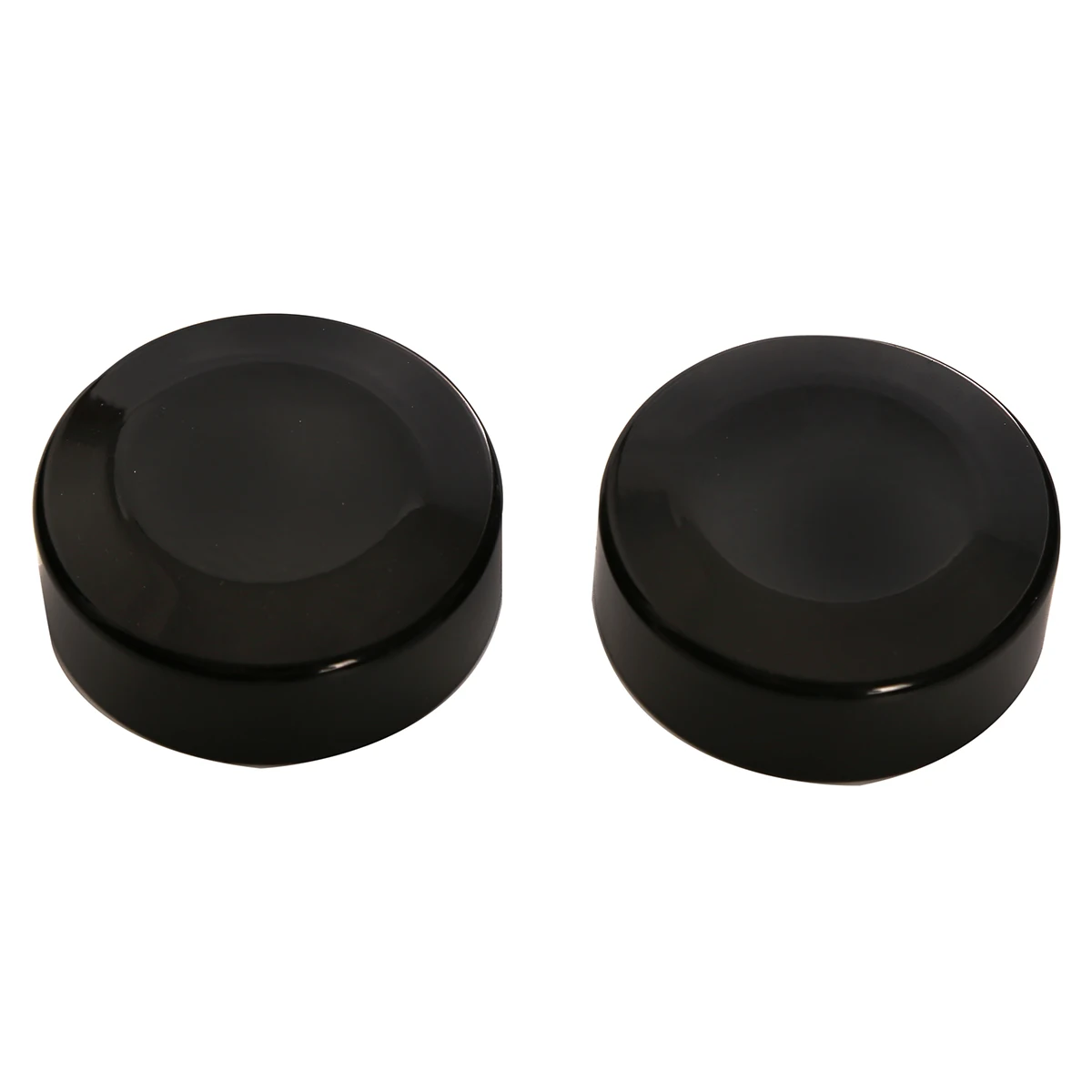 

GLOSS BLACK UPPER FORK CAPS FOR HARLEY SOFTAIL STREET BOB 2018-2020 FXBB Model